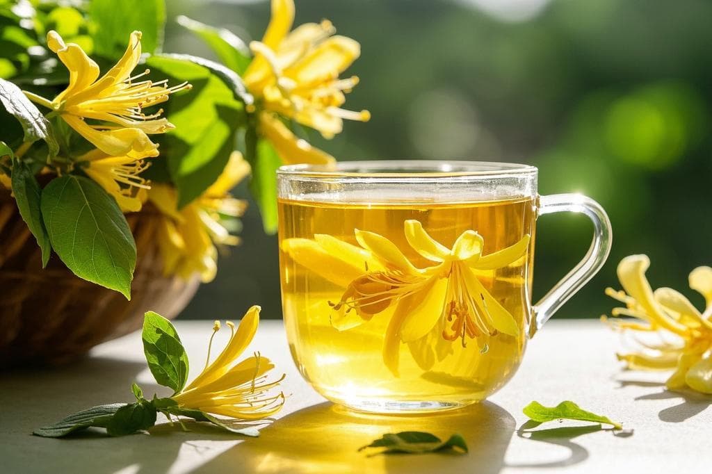 Honeysuckle Tea - Traditional Chinese herbal tea