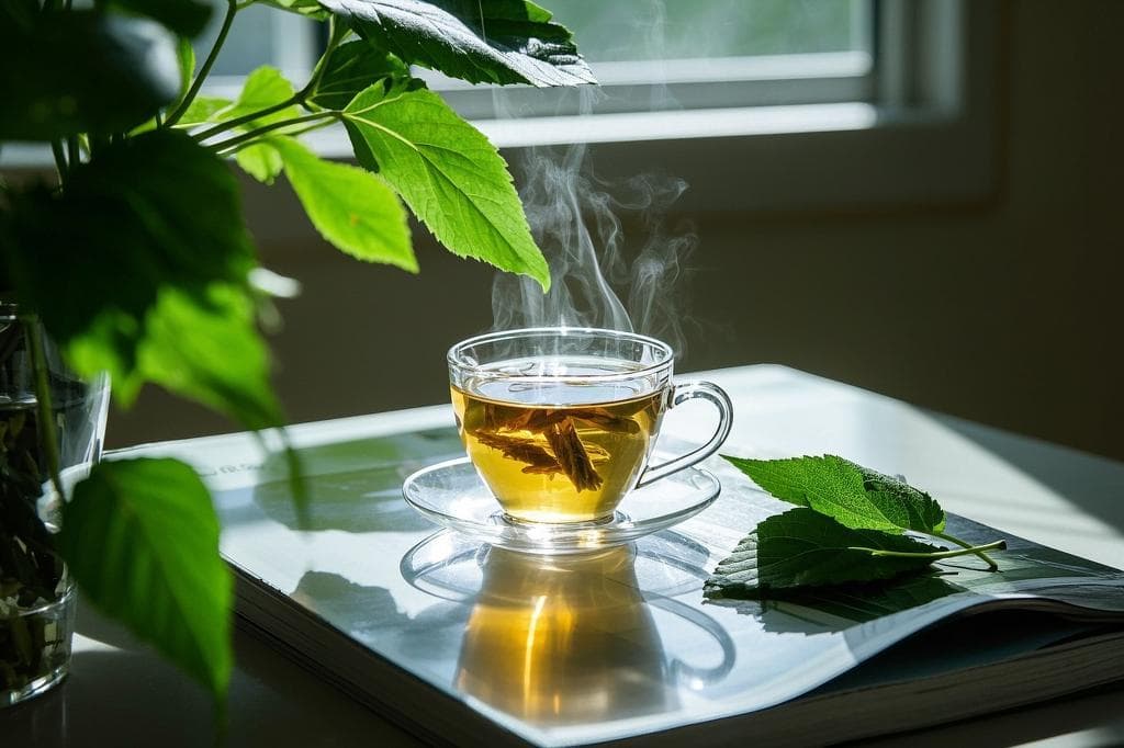 Mulberry Leaf Tea - Traditional Chinese herbal tea