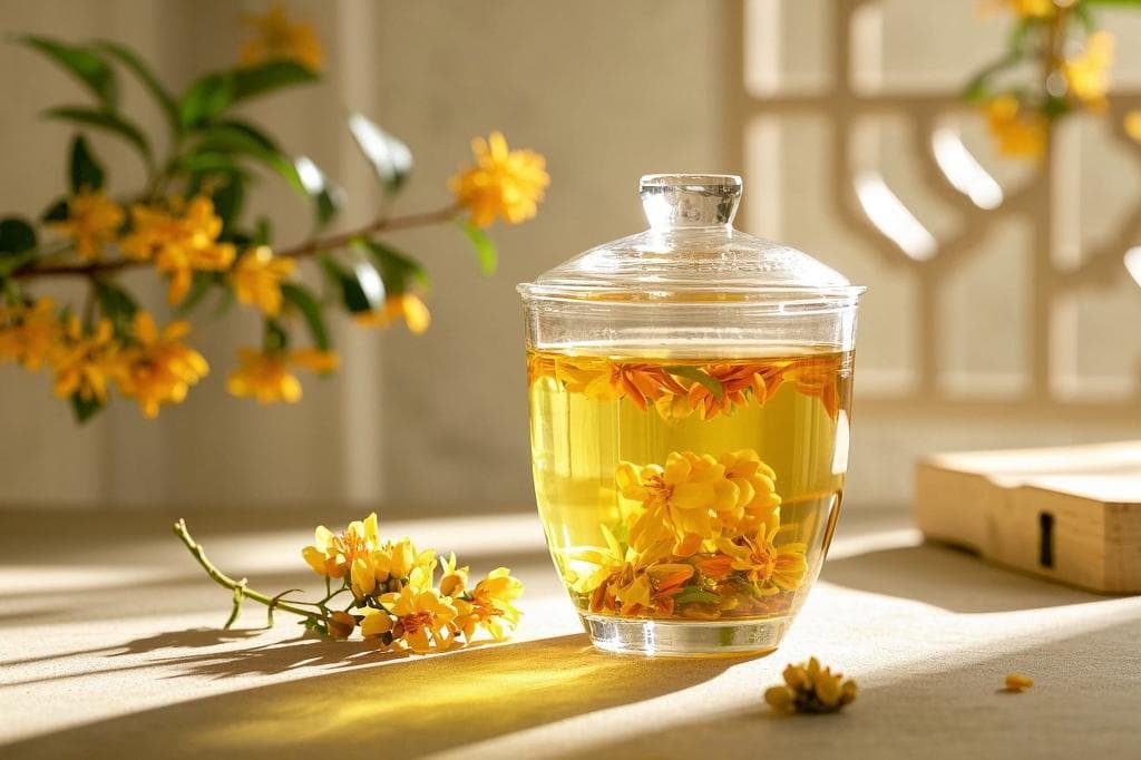 Osmanthus Tea - Traditional Chinese herbal tea